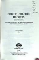 Public Utilities Reports
