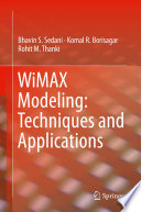 WiMAX Modeling: Techniques and Applications