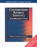 Contemporary Business Statistics with Microsoft Excel Book