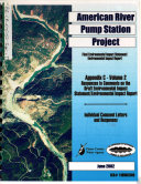 American River Pump Station Project