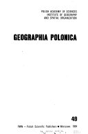 Geographia Polonica Book