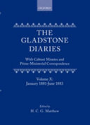 The Gladstone Diaries  Volume 10  January 1881 June 1883