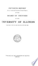 Report - University of Illinois Board of Trustees