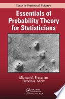 Essentials of Probability Theory for Statisticians