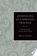 Journaling as a Spiritual Practice Book