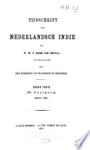 Tijdschrift Voor Nederlandsch Indie 