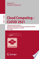 Cloud Computing     CLOUD 2021