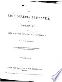The Encyclopaedia Britannica, Or Dictionary of Arts, Sciences, and General Literature