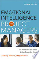 Emotional Intelligence for Project Managers Book