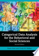 Categorical Data Analysis for the Behavioral and Social Sciences Book