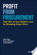 Profit from Procurement Book
