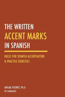 The Written Accent Marks in Spanish Book PDF