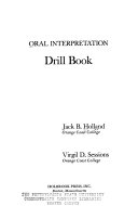 Oral Interpretation Drill Book