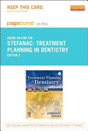 Treatment Planning in Dentistry   Pageburst E Book on Kno  Retail Access Card  Book