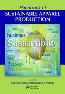 Handbook of Sustainable Apparel Production Book