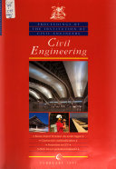 Proceedings of the Institution of Civil Engineers