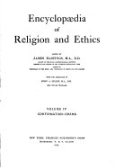 Encyclopaedia of Religion and Ethics: Confirmation-Drama