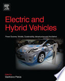 Electric and Hybrid Vehicles Book PDF