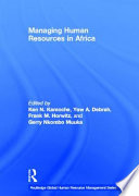 Managing Human Resources in Africa Book PDF