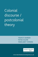 Colonial Discourse/ Postcolonial Theory