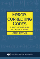 Error Correcting Codes