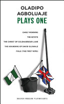 Oladipo Agboluaje: Plays One