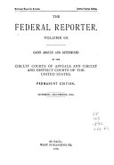 The Federal Reporter