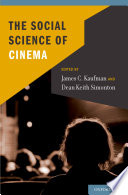 The Social Science of Cinema Book
