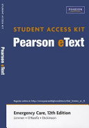 Emergency Care Student Access Code Card Book