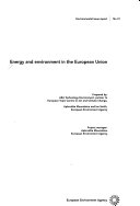 Energy and Environment in the European Union