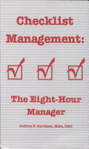 Checklist Management