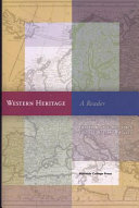 Western Heritage Book