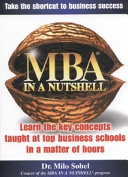 MBA in a Nutshell