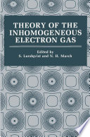 Theory of the Inhomogeneous Electron Gas