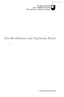 The Revolutionary and Napoleonic Period Book
