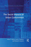 The Social Impacts of Urban Containment Pdf/ePub eBook