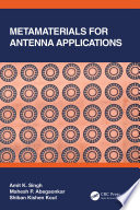 Metamaterials for Antenna Applications Book