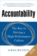 Accountability  The Key to Driving a High Performance Culture