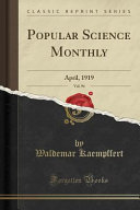 Popular Science Monthly, Vol. 94