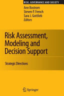 Risk Assessment  Modeling and Decision Support Book