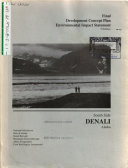 Denali (South Slope) National Park and Preserve, Development Concept Plan