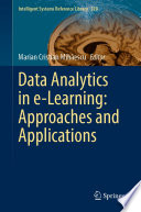 Data Analytics in e Learning  Approaches and Applications Book
