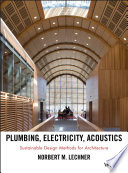 Plumbing  Electricity  Acoustics Book