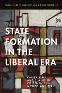 State Formation in the Liberal Era