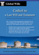 Codicil to Last Will and Testament