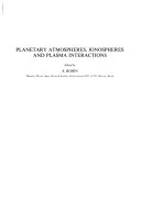 Planetary Ionospheres and Atmospheres Including CIRA