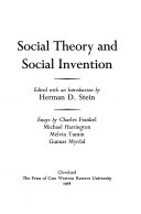 Social Theory and Social Invention