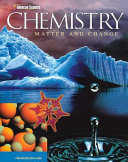 Chemistry  Matter   Change  Student Edition Book