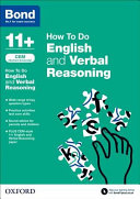 Bond 11+: English and Verbal Reasoning: CEM How to Do