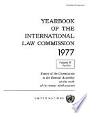 Yearbook of the International Law Commission 1977  Vol II  Part 2